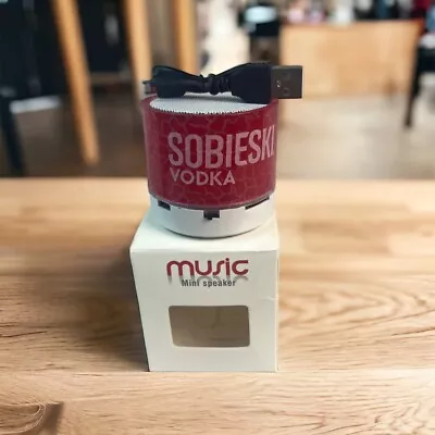 Music Sobieski Vodka Mini Music Speaker With Bluetooth & Changing Lights • $6.50