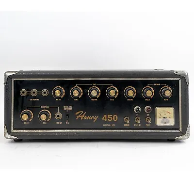 Late 60’s Honey 450 Tube Guitar Amp Head - For Parts Or Repair • $225.50