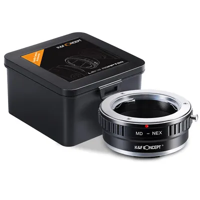 K&F MD-E Lens Adapter Minolta MD MC Lenses To Sony E Lens Mount Adapter • $19.79