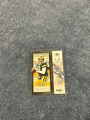 A.Rodgers Hand Signed On Card Green Bay Packers Football Card • $2.95