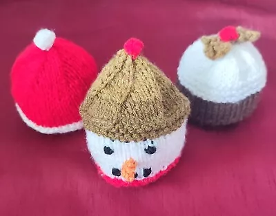 £5 • Buy 3 Hand Knitted Chocolate Orange Covers