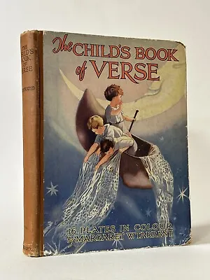 The Child’s Book Of Verse. Colour Plates Margaret Tarrant. 1st Edition • £10