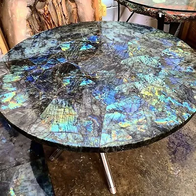 18  Labradorite Bars & Kitchen Slab Dining Table Slab Labradorite Center Tables • $512.11