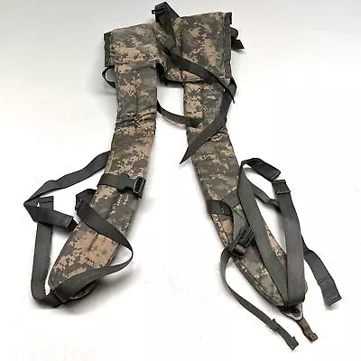 US MILITARY MOLLE II Shoulder Straps ACU LG RUCKSACK Pads 8465-01-524-7240 • $19.90