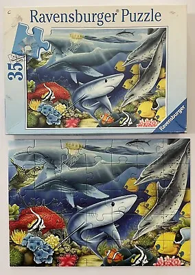 Ravensburger Kid Youth Puzzle 35 Piece High Quality Oceanscape Sea Life 086856  • $19.99