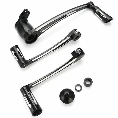 Motorcycle CNC Brake Arm Kit Lever W/Shifter Pegs For Harley Street Road Glide • $69.59