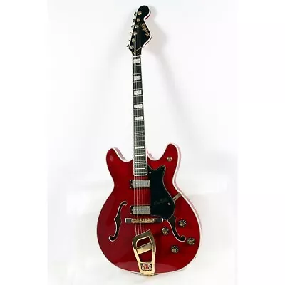 Hagstrom '67 Viking II Hollowbody Guitar Transparent Wild Cherry 197881069827 OB • $895.99