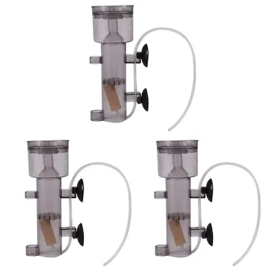 3X 600L/H Aquarium Marine Fish Coral Tank Internal On Air Protein Skimmer • £34.79