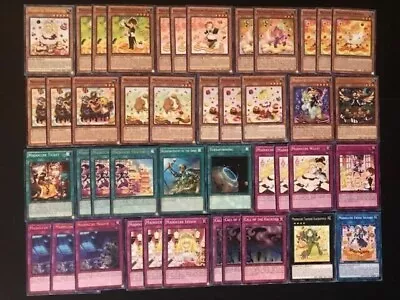 Yugioh Complete MADOLCHE DECK- PUDDINGGESS- CHOUXVALIER- HOOTCA  **HOT** + Bonus • $27.95