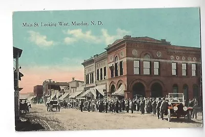 Main St. Looking West Mandan North Dakota • $5