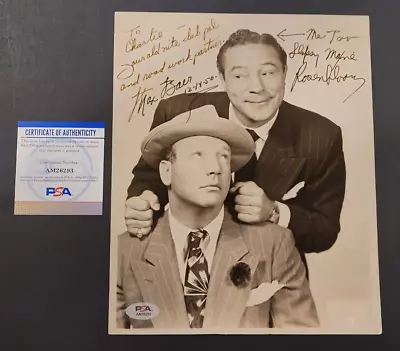 1950 MAX BAER Sr.-MAXIE ROSENBLOOM Signed Photo-BOXING HEAVYWEIGHT CHAMPION-PSA • $224.99