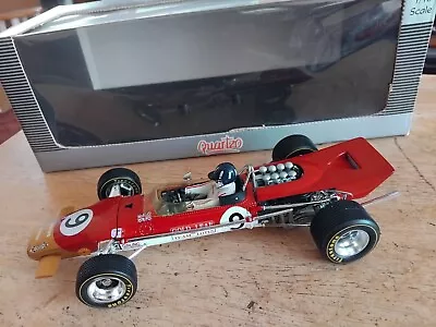  Lotus 49b Gold Leaf Graham Hill 1st Place Monaco Gp 1968 1:18 Boxed Quartzo • £50