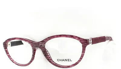 CHANEL  Womens Eyeglasses -  3266 1440 - Cyclamen Burgundy - Line Glitter • $275