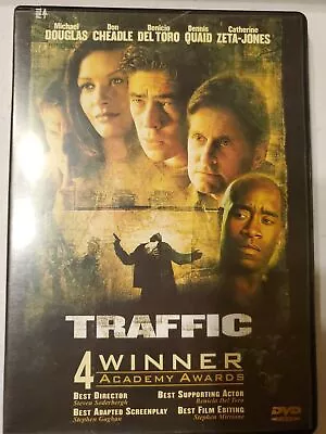 Traffic (DVD) Michael Douglas WITH/WITHOUT A CASE $.75 SHIPPING • $1.75