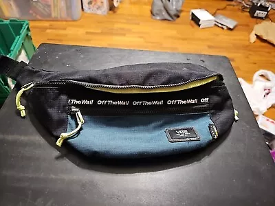 Vans Off The Wall Fanny Pack Black Large • $14.99