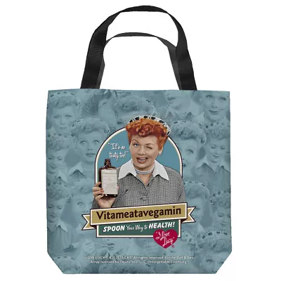 I Love Lucy   Vitameatavegamin  16 In X 16 In Tote Bag - New • $27.95