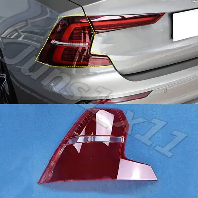 Left Outer Side Tail Light Lens Housing Replacement For Volvo S60 2019-2023 • $98.99