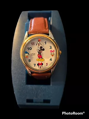 Brand New In Box MICKEY MOUSE WATCH -Lorus Brand • $11.50