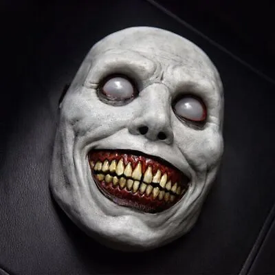 Halloween Scary Mask Smiling Devil Horror Cosplay Costume Party Halloween Prop • £9.59