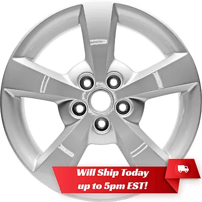 New 17  All Silver Alloy Wheel Rim For 2008-2012 Chevy Malibu - 5334 • $145