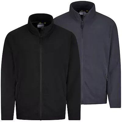 Mens Fleece Jacket  Full Zip Jumper • £14.95