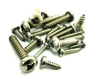 Pozi Pan Self Tapping Screws A2 Stainless Steel Tappers No #2468101214 • £6.58