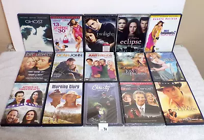 #72 15 DVD Christy/Morning Glory/Ghost/Walking In Clouds/13 Going On 30/Twilight • $22.50