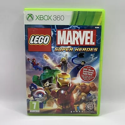 LEGO Marvel Super Heroes Xbox 360 2013 Action-Adventure Warner Bros PG VGC • $11.95