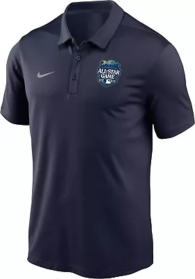 Seattle Mariners Nike MLB 2023 All-Star Game Navy Logo Polo Men’s Extra Large • $50.50