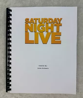 Saturday Night Live SNL Full Episode Reprint Script 1977 39th Episode • $21.99