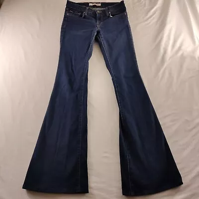 J BRAND Babe Classic Flare Jeans Taged Sz 27 Blue 27x32 Medium Wash • $10