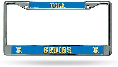 UCLA Bruins Premium Metal License Plate Frame Chrome Tag Cover 6x12 Inch • $18.79