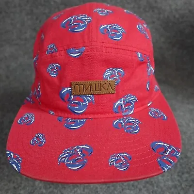 Mishka 5 Panel Camper Hat Red All Over Print Lobsters • $34.90