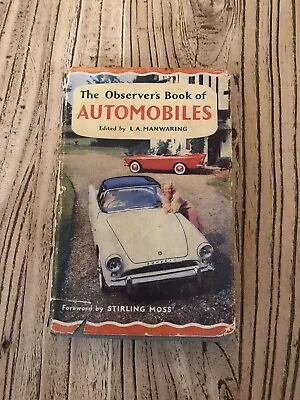 The Observers Book Of Automobiles L.A Manwaring 1960 6th Edition  • £4.25