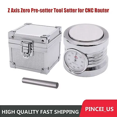 Z Axis Zero Pre-setter Tool Setter For CNC Router 50±0.01mm Magnetic Z Axis P66 • $59.43