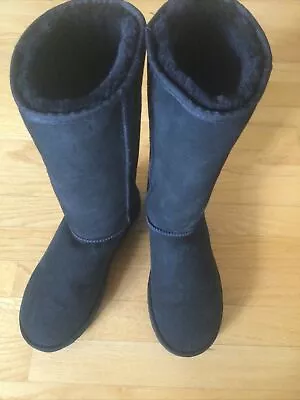 UGG Classic Tall II Boot 1016224 Black Size 9 • $89.99