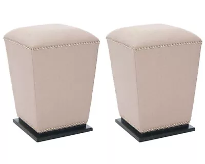 Safavieh MASON OTTOMAN Reduced Price 2172709022 HUD4068F-SET2 • $228