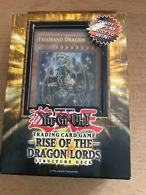 Yu-Gi-Oh Rise Of The Dragon Lords Structure Deck • £50