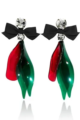 Stunning Marni At H&m Fashion Statement Clip-on Earrings. Redgreen.in Box • $89
