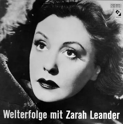 Zarah Leander - Welterfolge Mit Zarah Leander 1983 LP Comp Elite Special Elite • $5.80