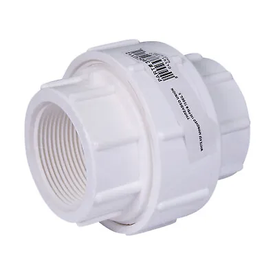 Highcraft Valve PVC Union Coupling Pipe Fitting 1/2''-2'' Threaded FIP • $11.99