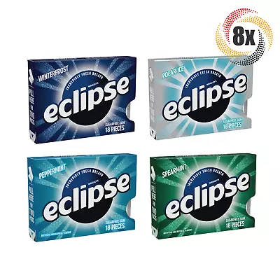 8x Eclipse Variety Pack Sugar Free Gum ( 18 Piece Packs ) Mix & Match Flavors! • $20.10