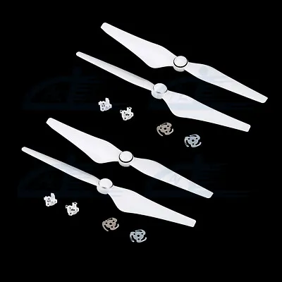 4pcs 9450S Self-locking Propellers Propeller Blade Props For DJI Phantom 4 White • $9.35