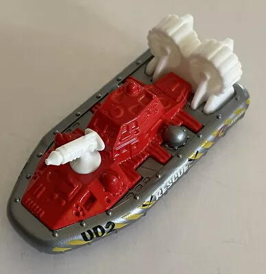 2013 MATCHBOX 60th ANNIVERSARY HOVERCRAFT Rescue Red And Gray Loose • $7.99