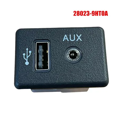 Audio AUX Socket Plug Connector USB Port For Nissan Altima Murano 28023-9HT0A • $30.35
