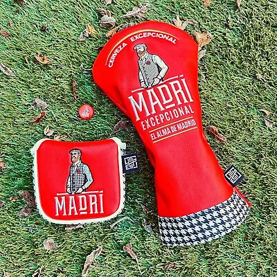 Limited Edition Hosel Madri Lager Driver Putter Headcover Ball Marker • £9.99