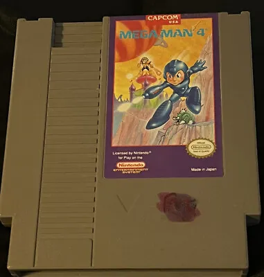 Mega Man 4 NES (Nintendo Entertainment System 1992) With Slip Cover • $44.99