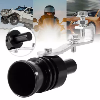 Black Off Blow Exhaust Roar Pipe Maker Turbo Sound Whistle Simulator Muffler XL • $7.99