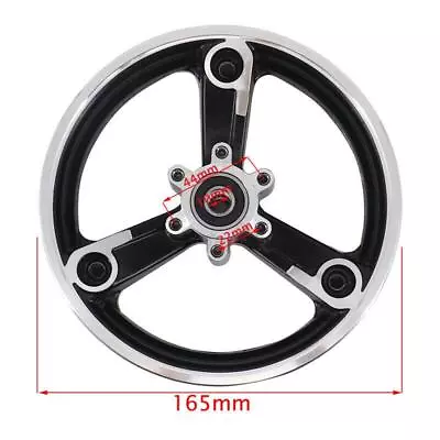 Motorcycle Aluminium Alloy Front Wheel Hub 10 Inch Wheels With Disc Brake Rim • $40.26