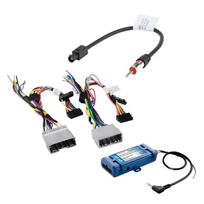 Stereo Install Wire Harness & Steering Wheel Control For 2008-13 Grand Cherokee • $159.99